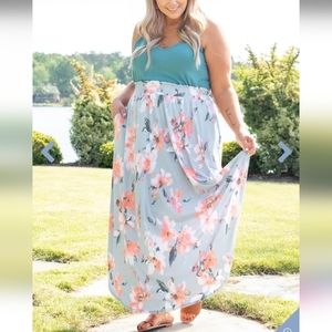 Chic Soul - Along The Bay Maxi Skirt